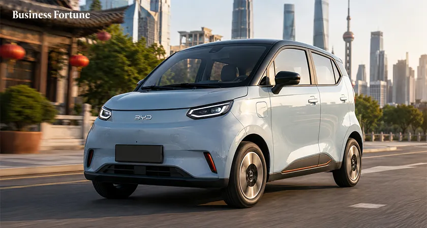  Business Fortune: BYD Electric Mini Car Takes Bold Step 