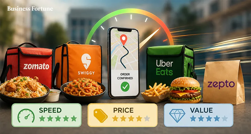 Business Fortune: Best Food Delivery Apps: Value & Speed