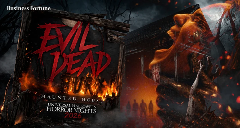  Business Fortune | Evil Dead Burn Haunted House Announced 