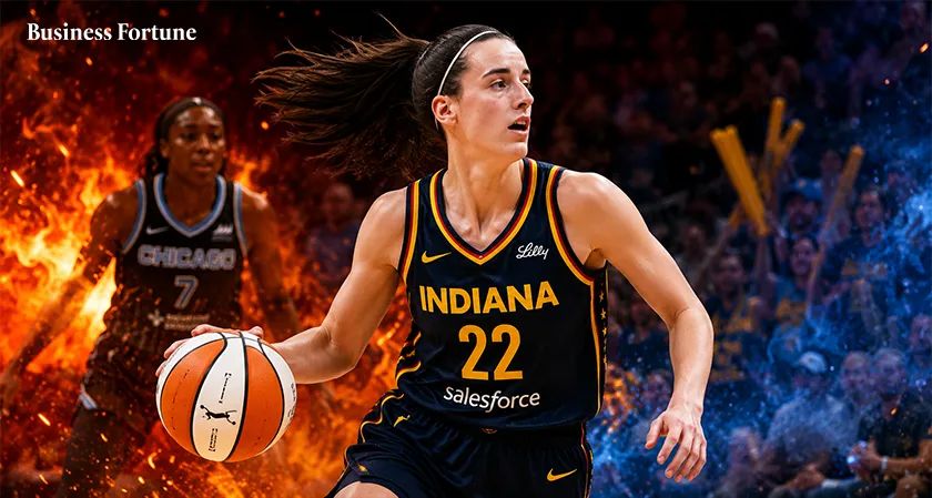  Business Fortune: Fever vs Fire: Clark Triple Double Powers 