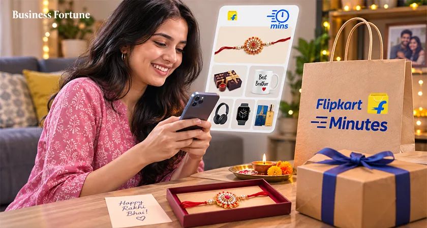  Business Fortune: Flipkart Minutes Sees 3X Rakhi Surge 