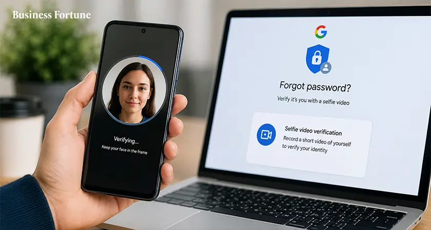 Business Fortune: Google Selfie Video Verification