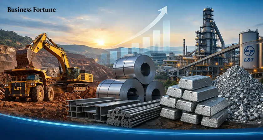  Business Fortune: L&T Multiple Orders Drive Metals Growth 