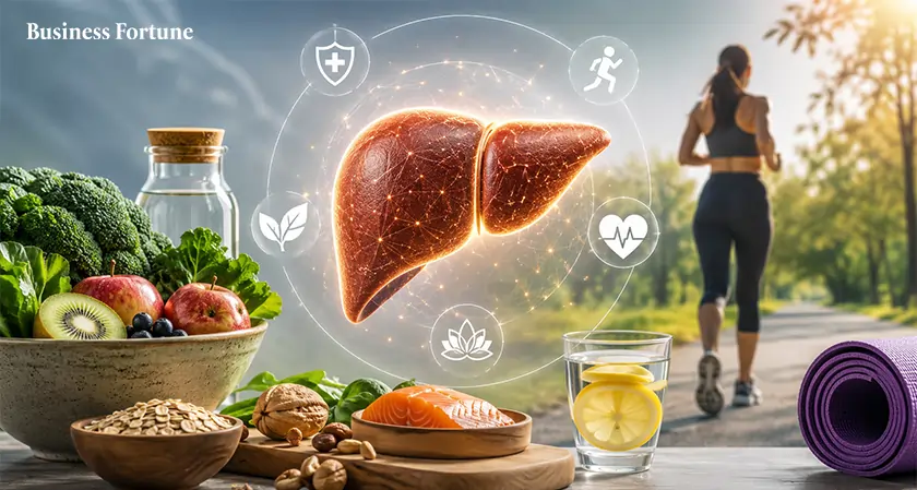  Business Fortune: Lifestyle Changes Improve MASLD in liver 