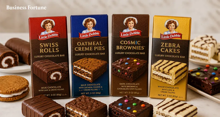  Business Fortune: Little Debbie&rsquo;s Luxury Chocolate Twist 