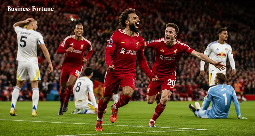  Business Fortune | Liverpool vs Leeds 4-2 Comeback Thriller 