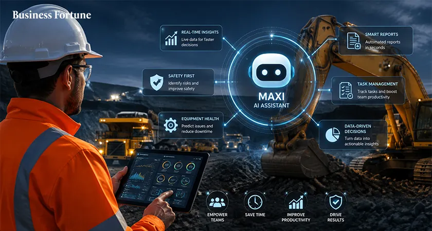  Business Fortune: MAXI AI Assistant Transforms Mining 