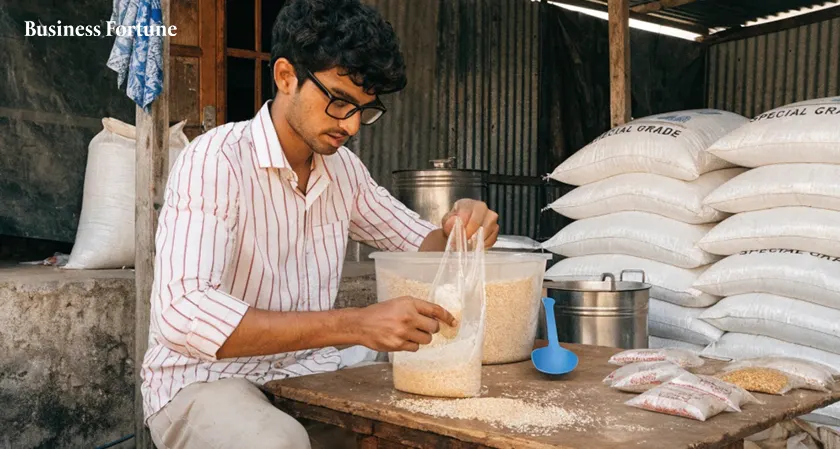  Business Fortune: Rejected TCS Job Starts Rice Business 