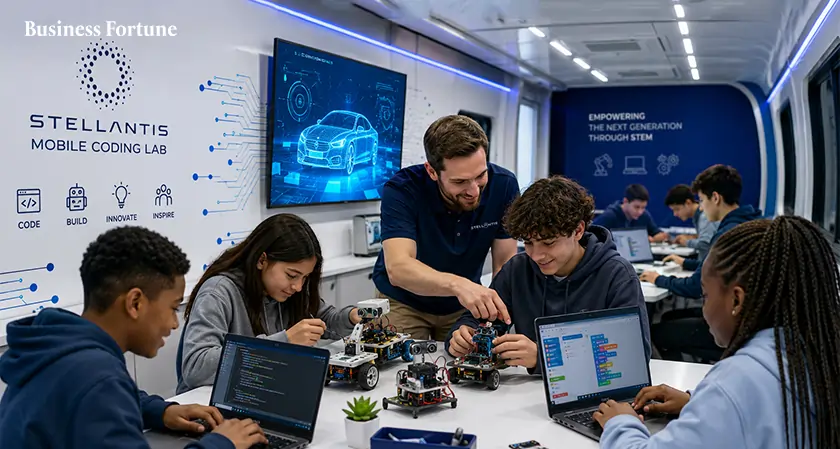  Business Fortune: Stellantis Mobile Coding Lab Learning 