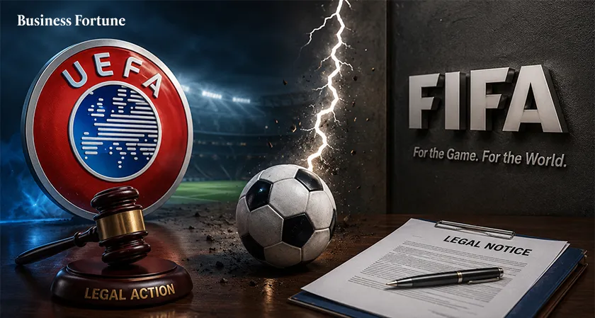  Business Fortune: UEFA Threatens FIFA Over Rights Plan 