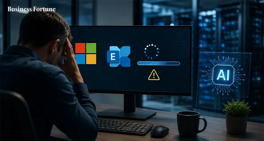  Business Fortune: Microsoft blames AI for delayed update 
