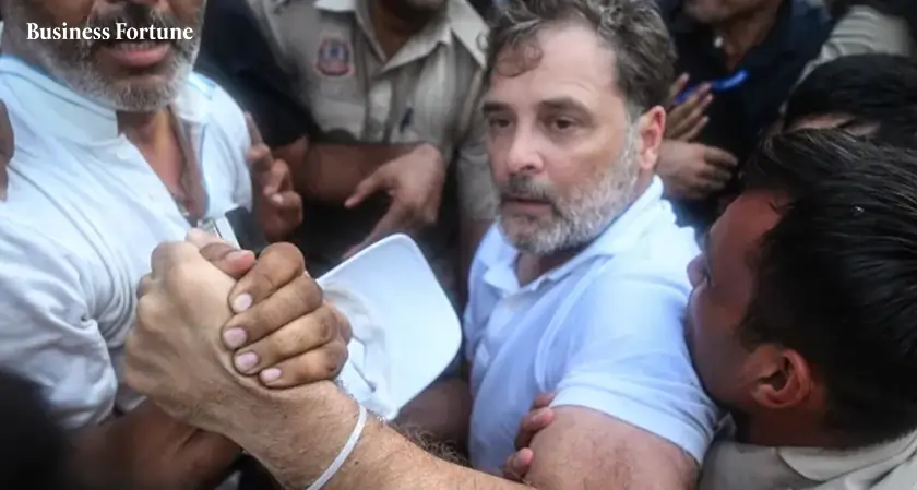  Business Fortune: Rahul Gandhi Detained Sparks Debate 