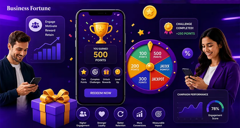  Business Fortune: rewardinMe gamified marketing AI Boost 