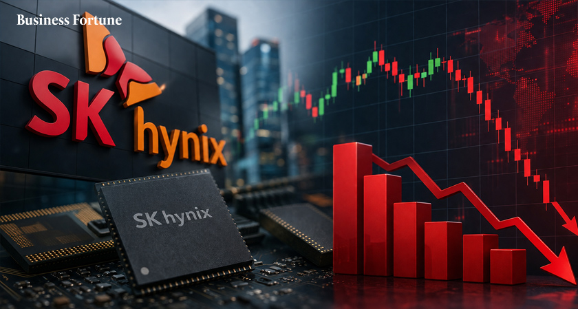  SK Hynix Shares Drop Even After Record Earnings Beat Last Year's Results 
