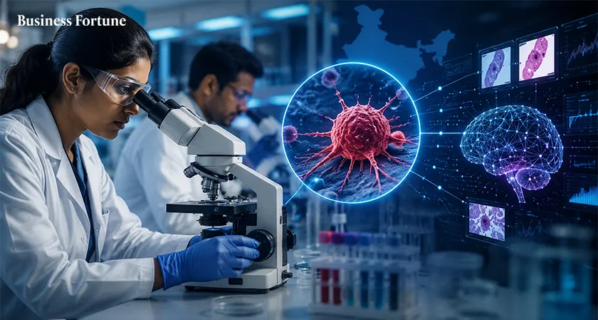  Business Fortune: AI to trace cancer root: Indian research 