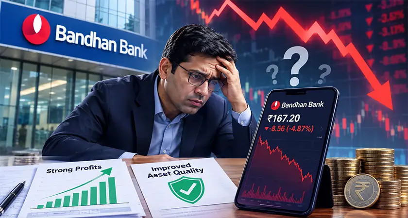  Business Fortune: Bandhan Bank share crash despite profits 