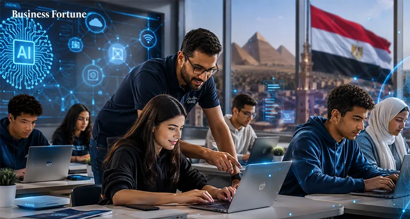 Business Fortune: Egyptian Cisco Digital Skills Training AI
