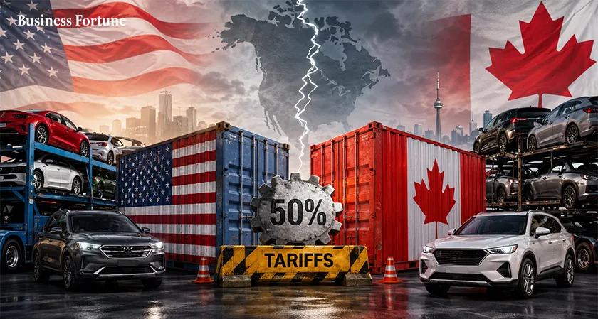 Business Fortune: US-Canada trade war: Trump raises tariff threat