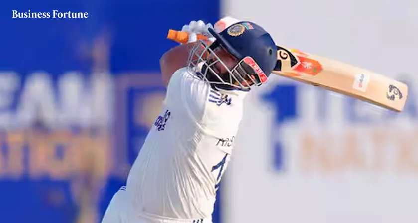  Business Fortune: India vs Sri Lanka: Pant's Brave Knock 
