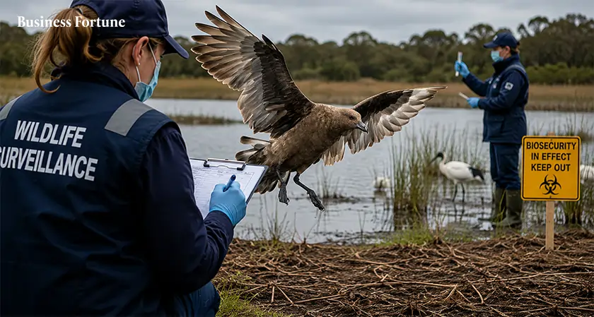  Australia H5 bird flu Wildlife Alert Now - Business Fortune 