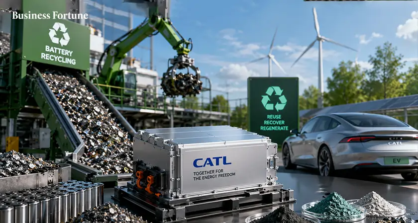CATL&rsquo;s EV Battery and Recycling Boom - Business Fortune