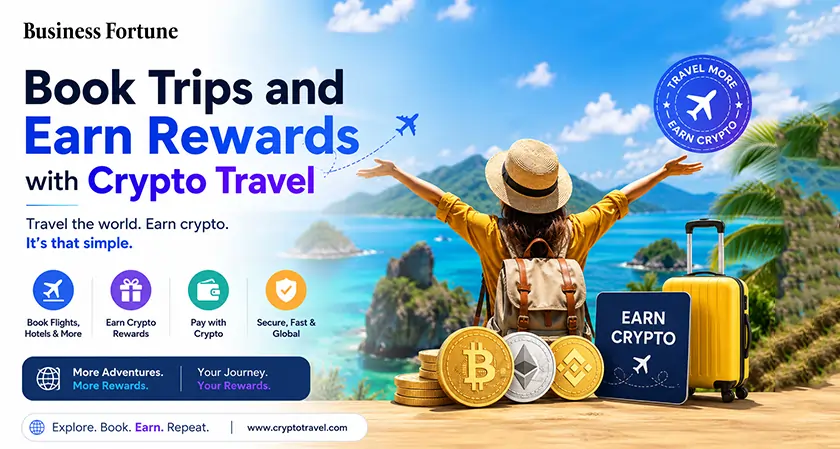 Crypto Travel Rewards Change Bookings - Business Fortune