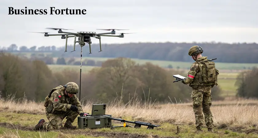  UK Army AI Drones Spot Mines - Business Fortune 