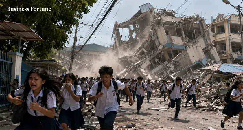  Earthquake in Philippines Chaos Unfolds - Business Fortune 