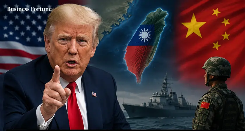  Trump warns Taiwan as US-China tensions - Business Fortune 