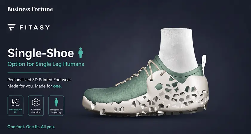  FITASY Launches Single-Shoe Option - Business Fortune 