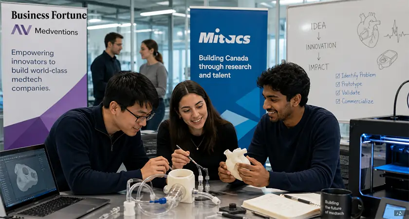  Medventions and Mitacs Medtech program - Business Fortune 