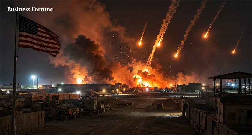 Iran attacks US base escalates tensions - Business Fortune