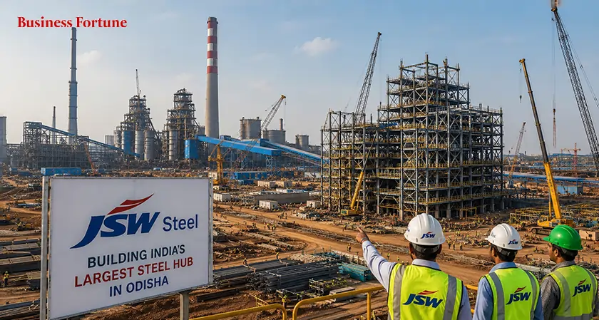 India's JSW Steel Commences Construction - Business Fortune