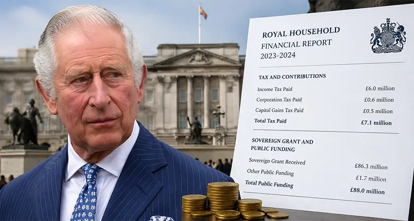  King Charles Tax Reveal Sparks Royal Cash - Business Fortune 