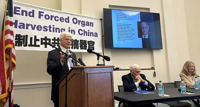  David Zhang Featured at Organ Harvesting Event 