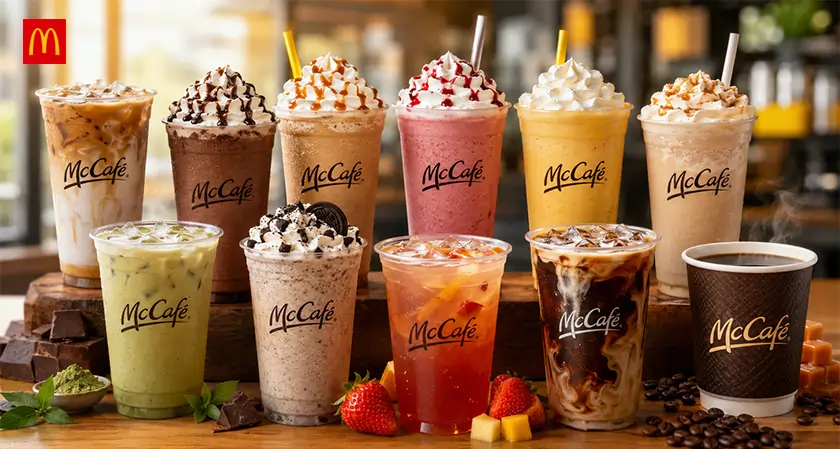 McCaf&eacute; biggest drinks roll adds ten new - Business Fortune