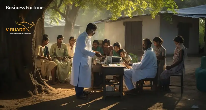  V-Guard CSR for Rural Communities Care - Business Fortune 