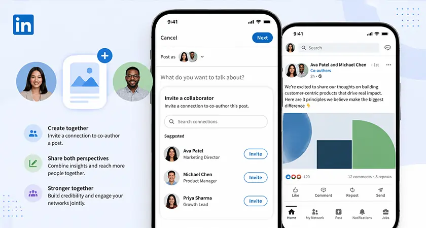  LinkedIn &lsquo;Collab&rsquo; posts feature Tests Now - Business Fortune 
