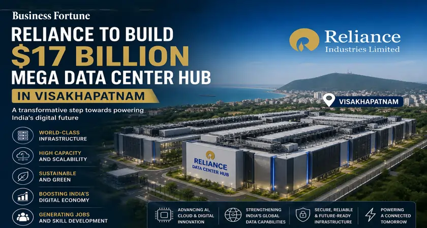  Reliance Data Center Hub Visakhapatnam - Business Fortune 