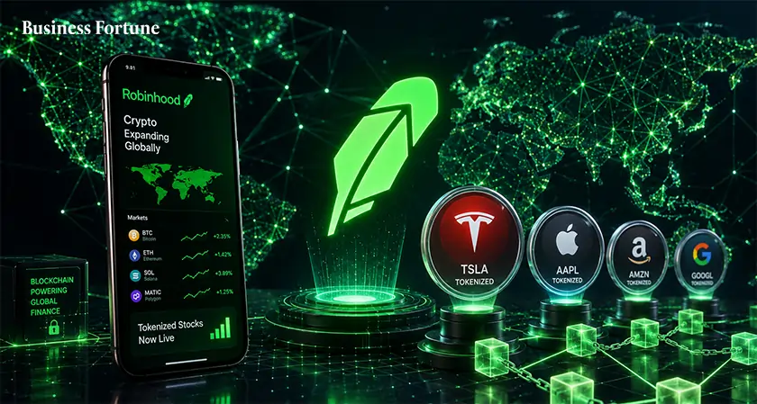  Robinhood crypto expansion global push AI - Business Fortune 