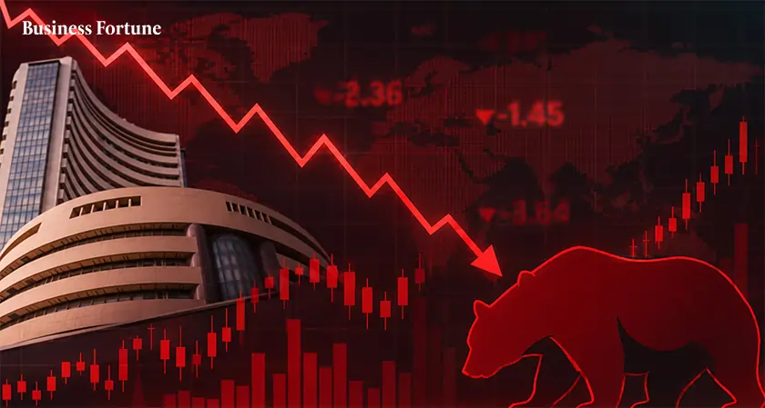  Stock Market Today: Sensex Falls, IT Drag - Business Fortune 