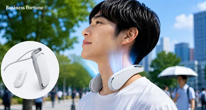  Sony&rsquo;s New Wearable Cooler for Summer - Business Fortune 