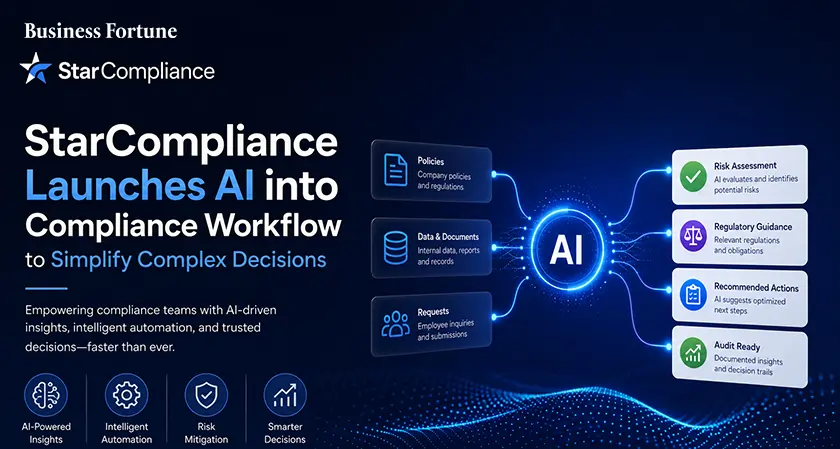  StarCompliance AI into compliance workflow - Business Fortune 