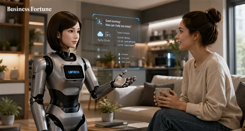  UBTech Launches Companion Robots - Business Fortune 