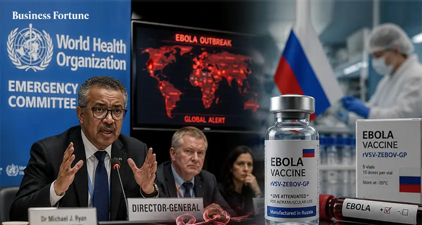  Russia Announces Vaccine for Ebola - Business Fortune 