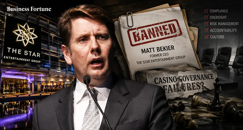 ex-star CEO Matt Bekier Ban Impact Hits - Business Fortune
