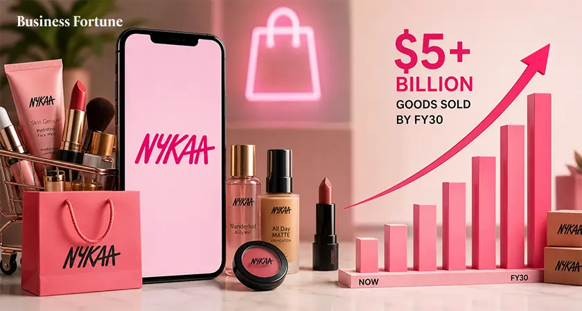  Nykaa Growth Strategy Drives $5B Growth - Business Fortune 