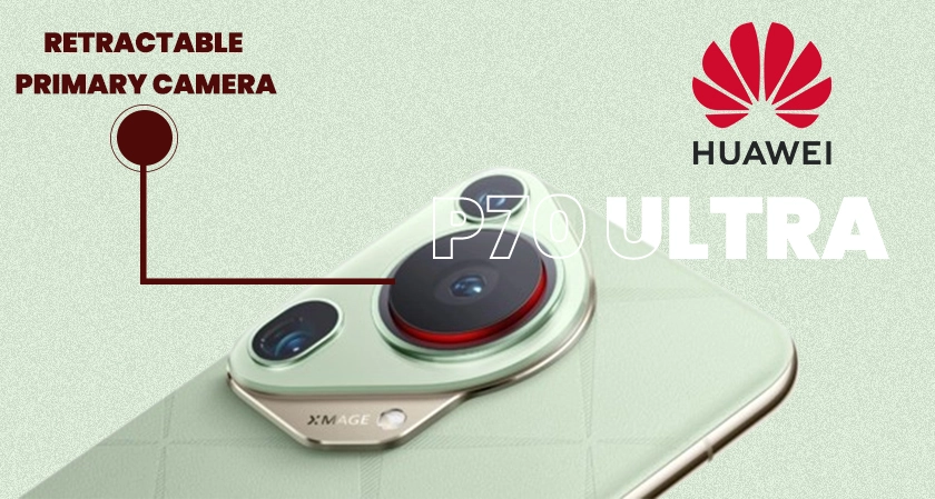 Huawei P70 Ultra released retractable primary camera