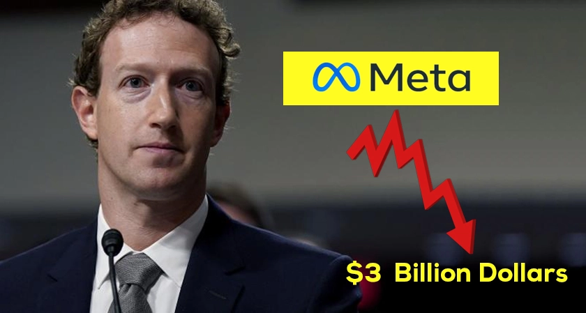 Mark Zuckerberg loses $3 billion
