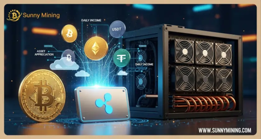 New Passive Income Model: Sunny Mining Unveils Bitcoin Cloud Mining with Daily Returns